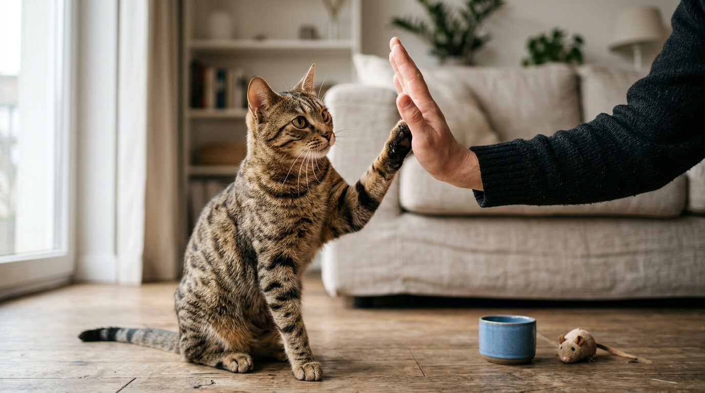 تامنیل ویدیو آموزش گامبهگام «بزن قدش» به گربه